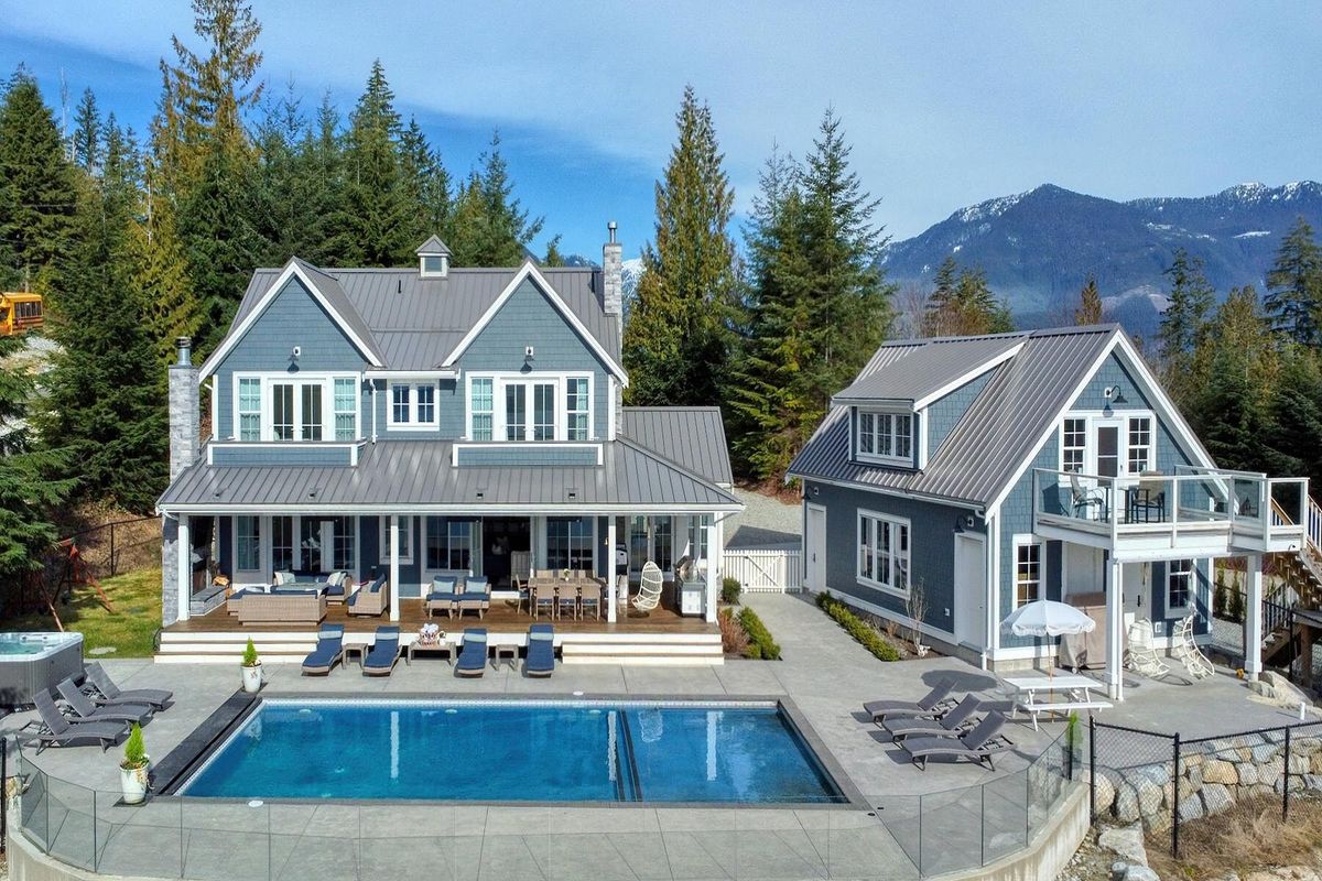 Gorgeous Sunshine Coast Home Boasts Ocean And Mountain Views