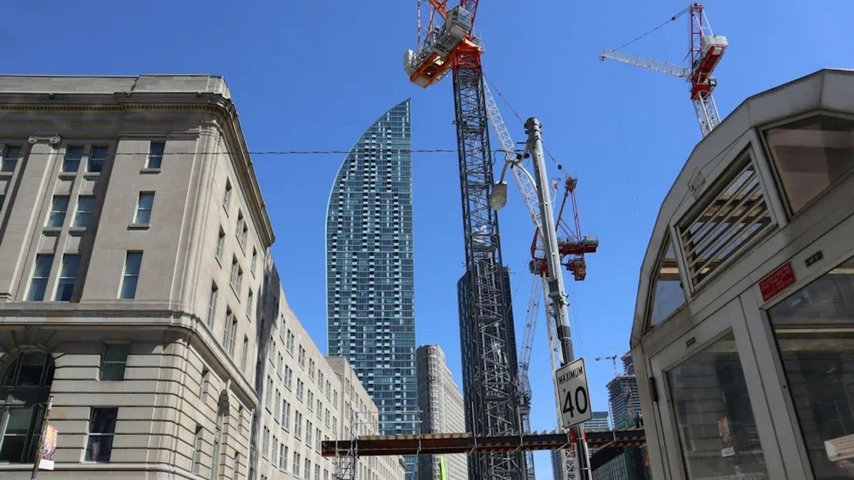Toronto Continues To Have Most Cranes In North America, Well Over Double Its Closest Competitor