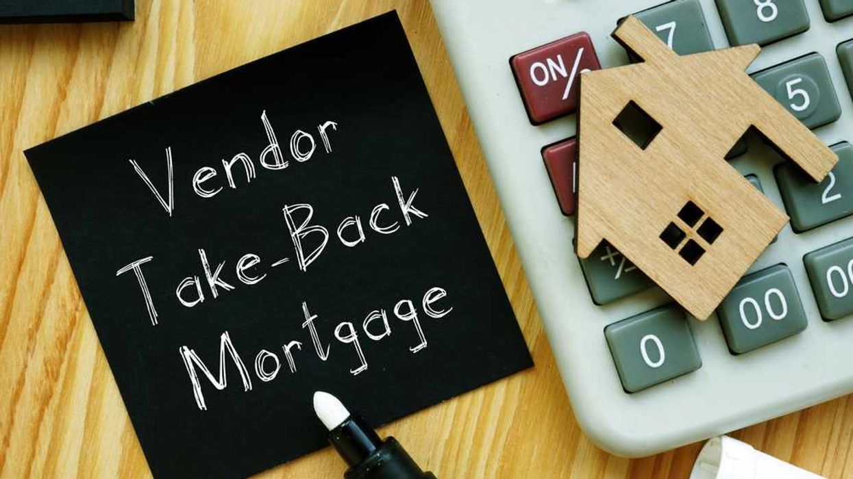 Vendor Take-Back Mortgage