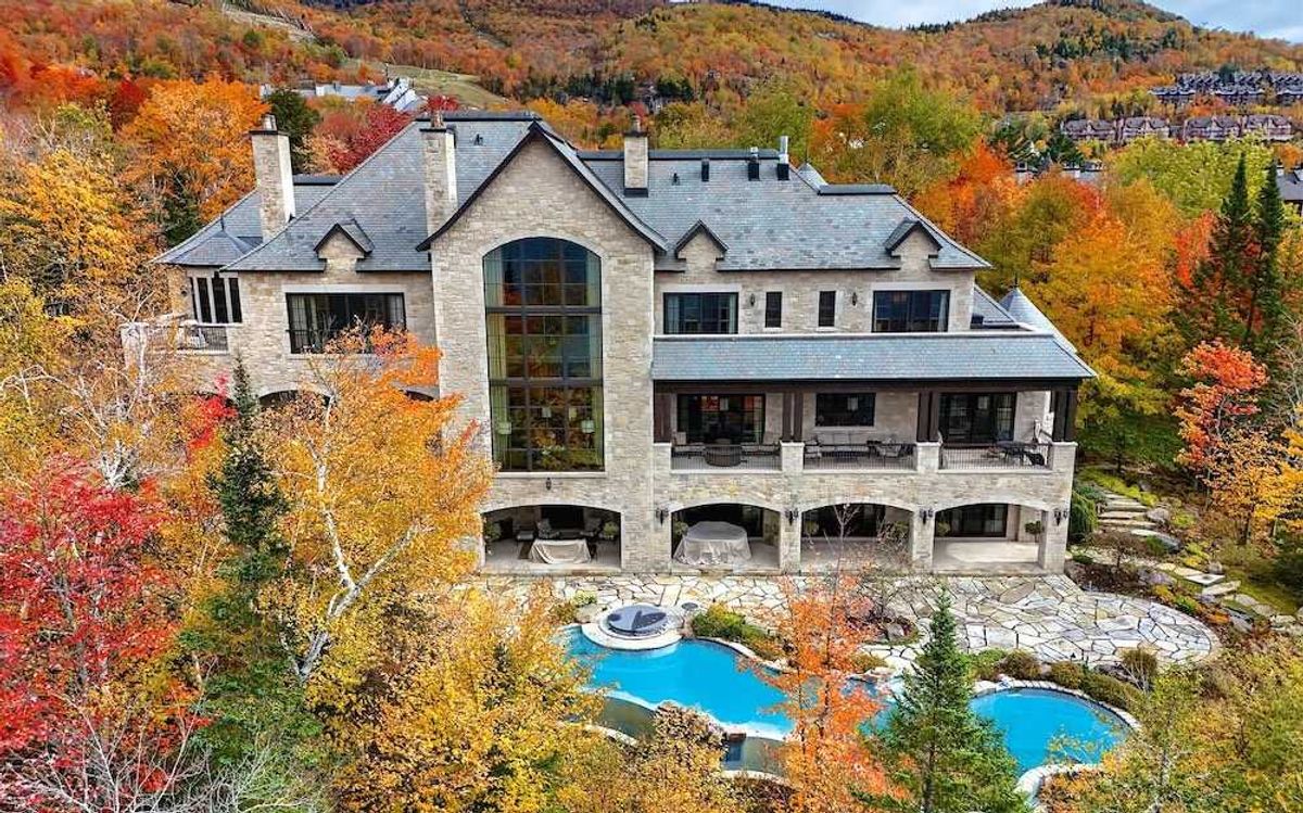 A Lake Tremblant Waterfront Estate Just Broke Québec's Residential Sales Record
