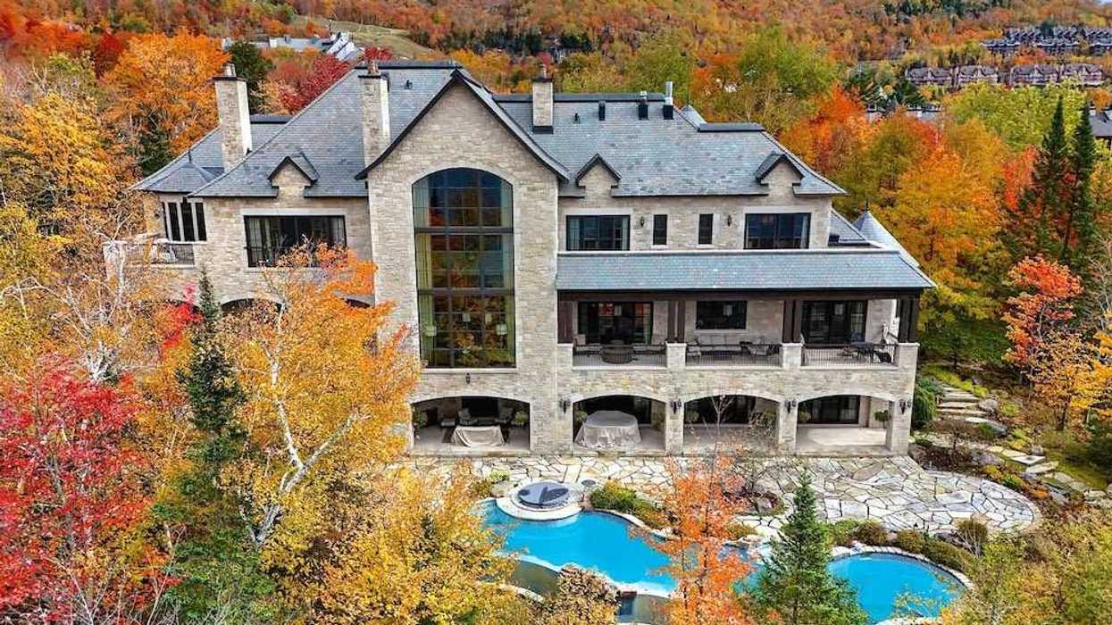 A Lake Tremblant Waterfront Estate Just Broke Québec's Residential Sales Record