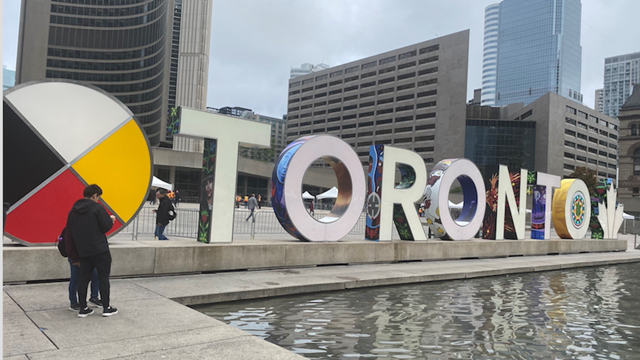 New Artwork on the Toronto Sign Pays Tribute to the Rights of Indigenous Language Speakers Worldwide