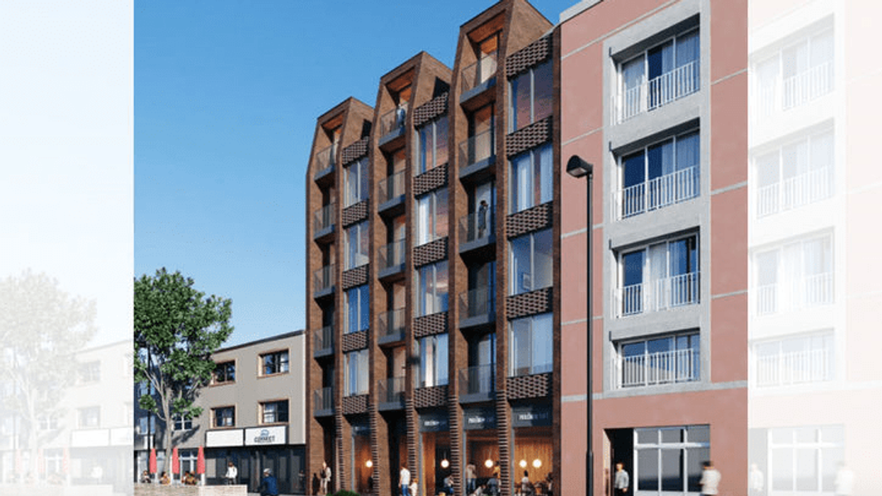 “Hit and Miss” Brickwork, Mass Timber Proposed for Historic Site in the Junction
