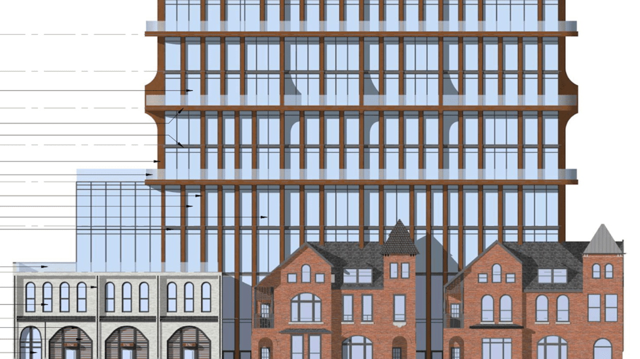 New Proposal Calls for 59 Storeys Atop Heritage Base on Sherbourne Street