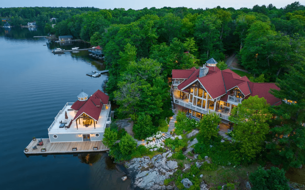 This 10-Acre Luxury Estate Offers Lakeside Living At Its Finest