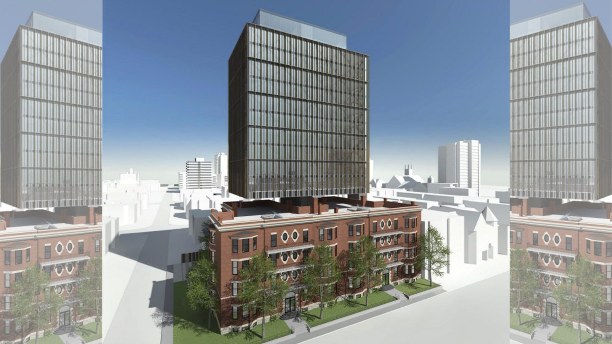Annex Residential Development Could Add 10 Floating Storeys To Historic Apartment Building