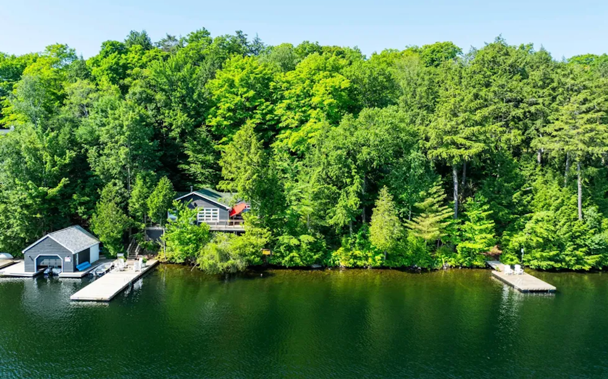 Two Cottages, One Unmatched (31-Acre) Location: Don’t Miss This Divine Dual Listing On Lake Joseph