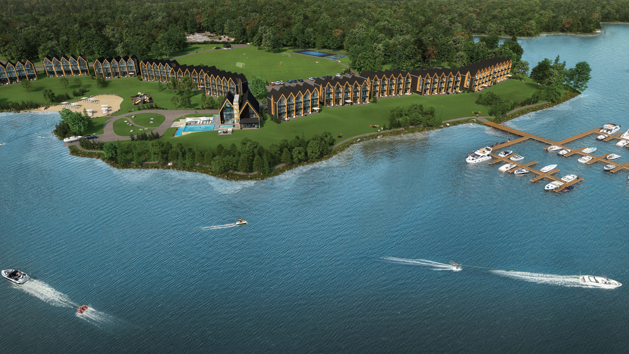 Ambitious Luxury Development With 60 Waterfront Townhouses Planned For Muskoka