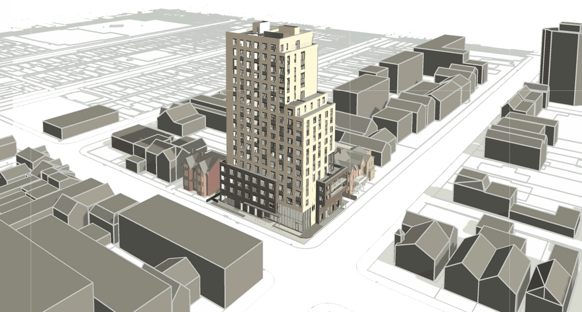 18-Storey Student Residence Proposed Near Allen Gardens, TMU