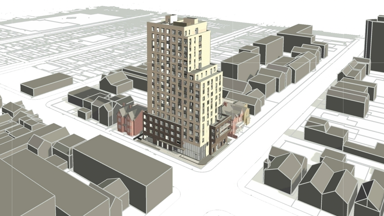 18-Storey Student Residence Proposed Near Allen Gardens, TMU