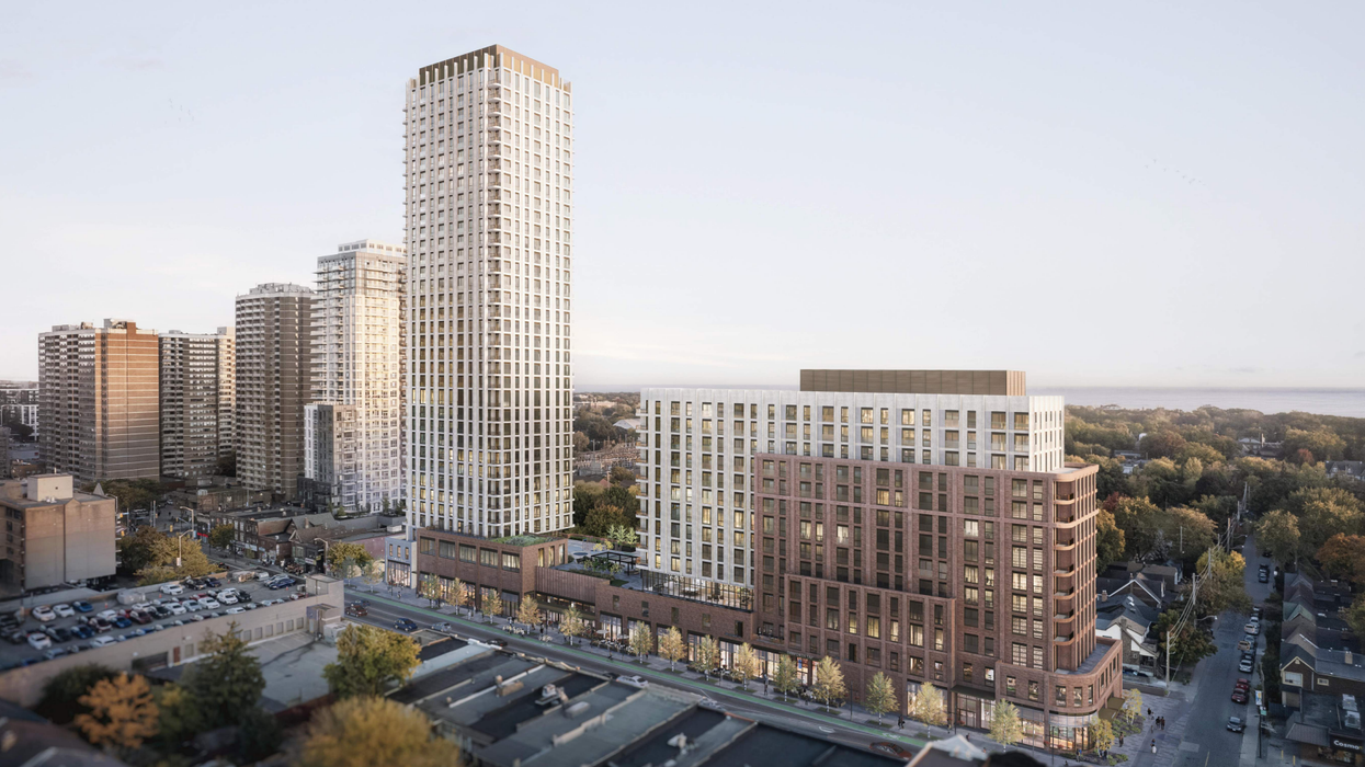 First Capital REIT Proposes 13 & 35 Storeys Near Danforth GO