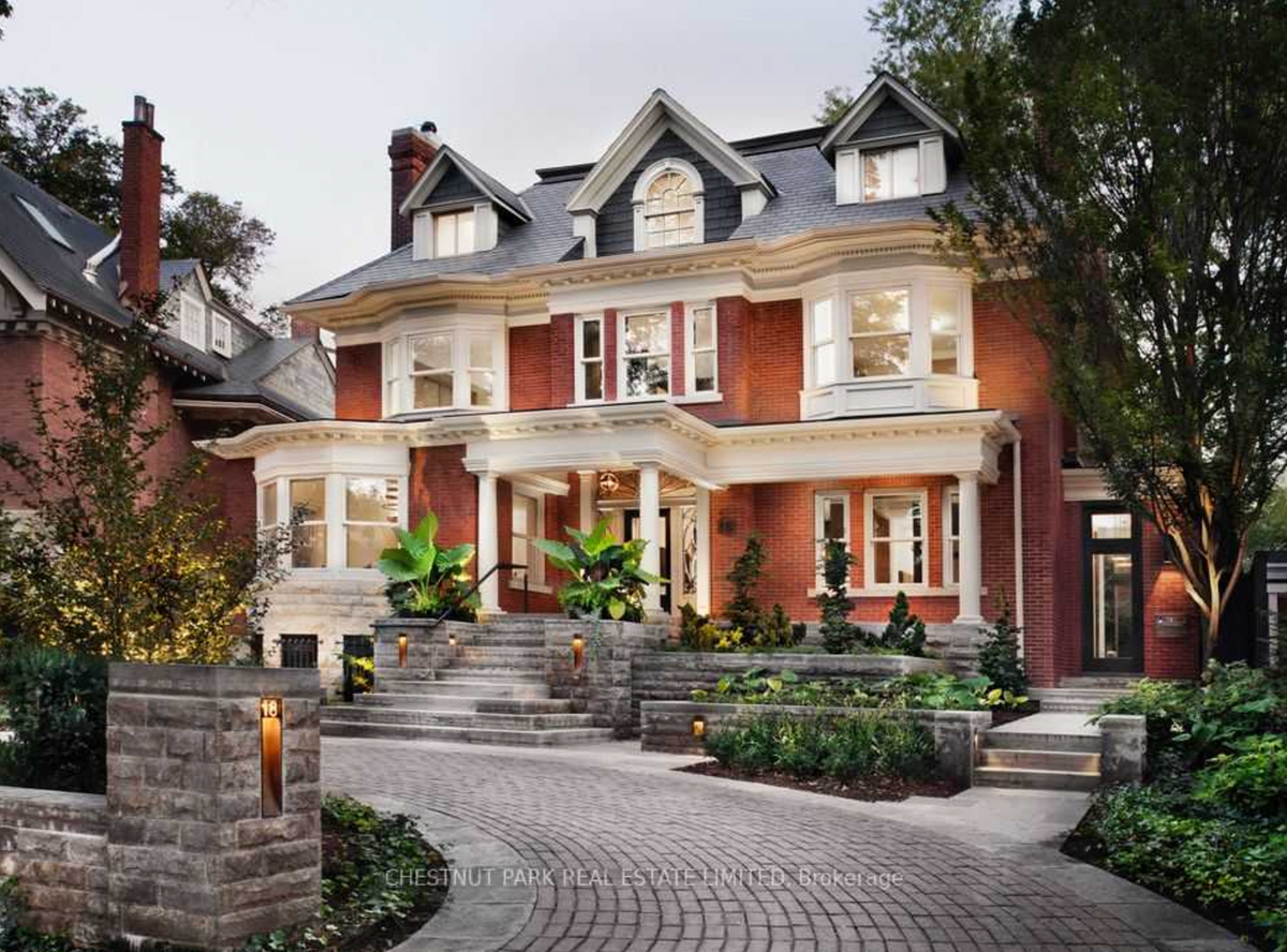 This Opulent Rosedale Mansion Boasts Its Own Golf Simulator