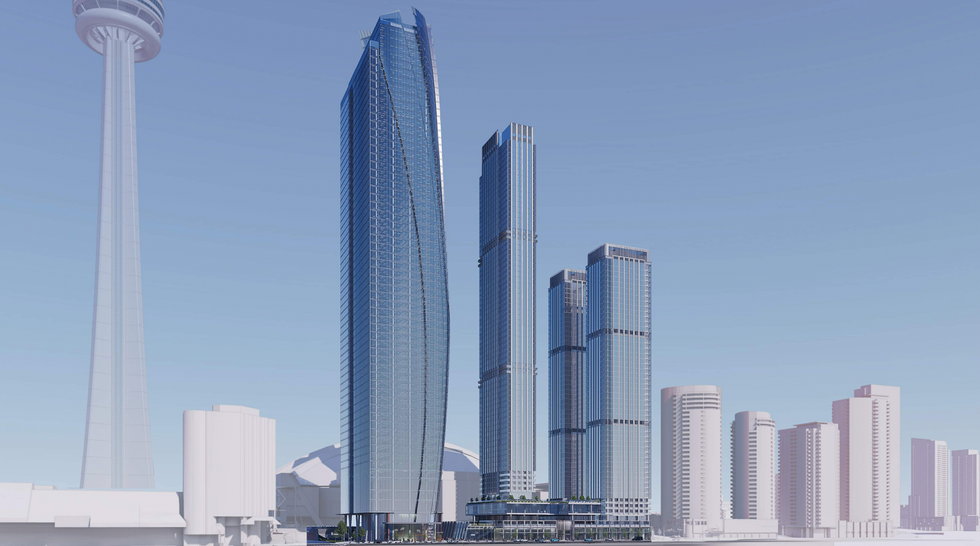 Front Street Proposal Revised With Heights Up To 71 Storeys