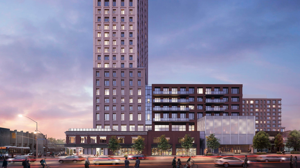 Choice Properties Plans 10- & 35-Storey Rentals Next To Woodbine Station