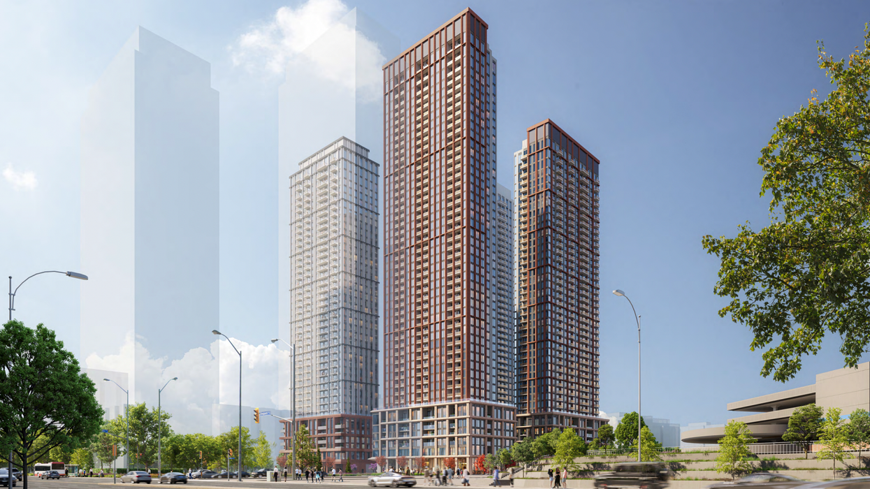 Compten Management Revises 4-Tower Development Next To Fairview Mall