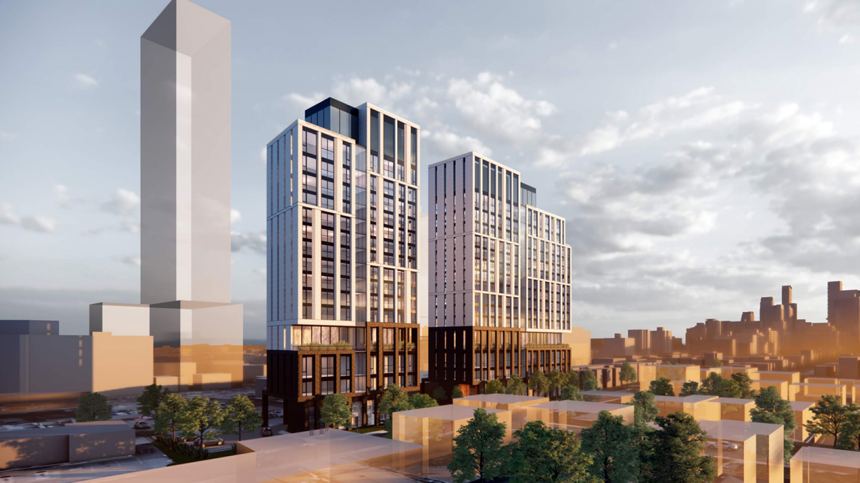 Two 15-Storey Apartments Proposed Near Leaside LRT Station