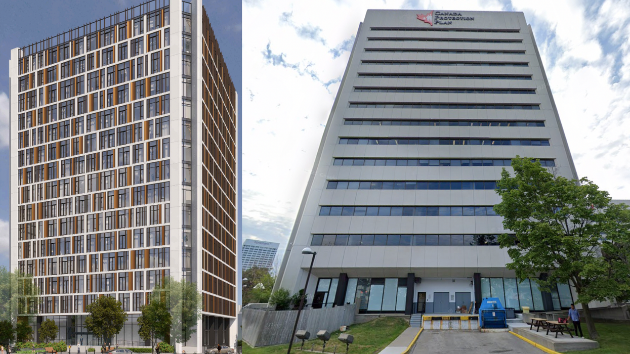 Proposed Office Retrofit Would Bring 15-Storey Rental To Flemingdon Park