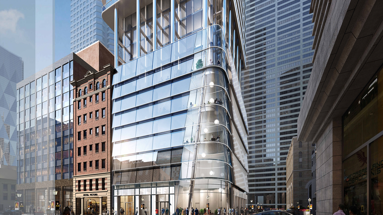KingSett Office Redevelopment Would Bring 65-Storey Condo To Financial District