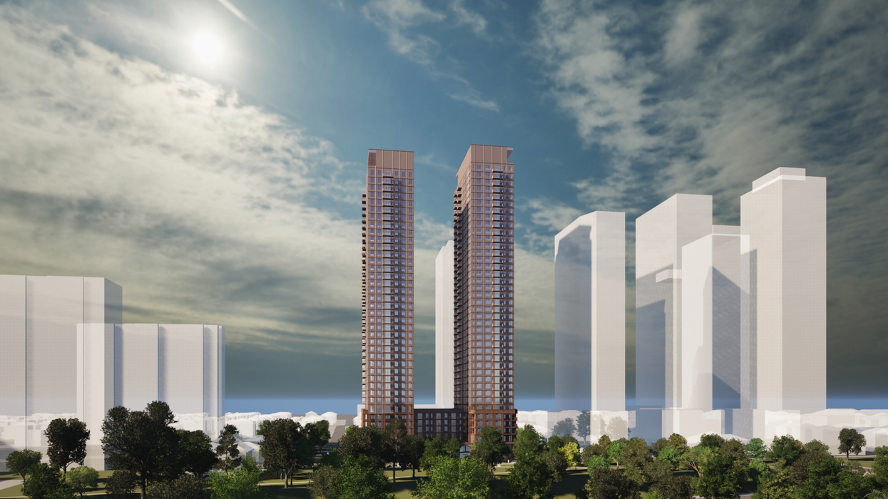 DiamondCorp Proposes 40 & 38 Storeys Next To Glencairn Station