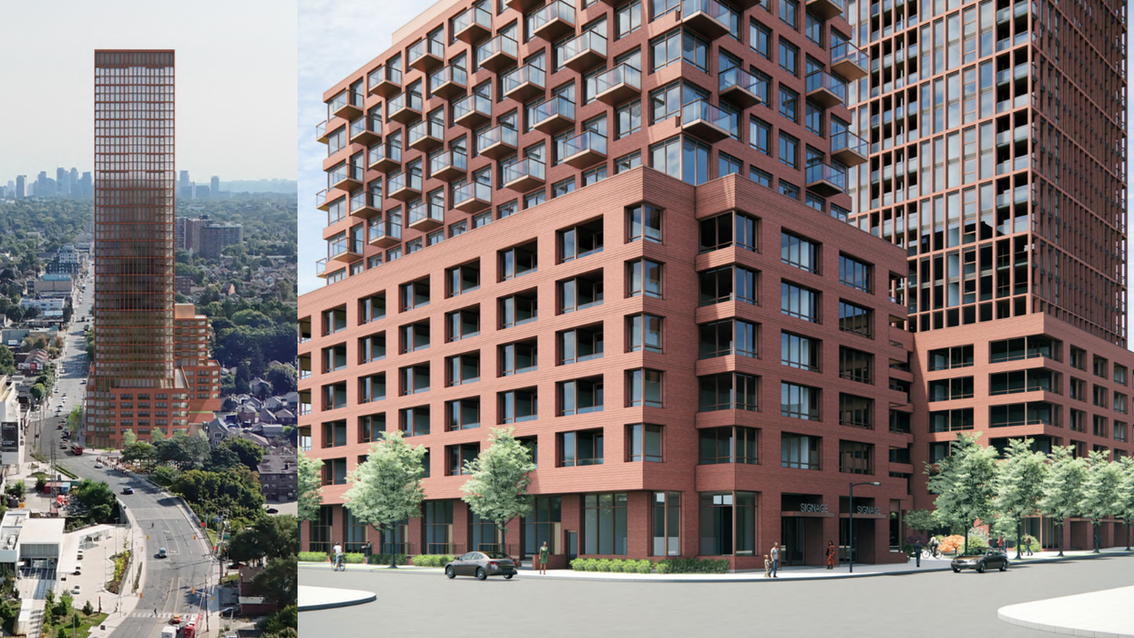 43 Storeys Proposed Next To Eglinton LRT, Caledonia GO