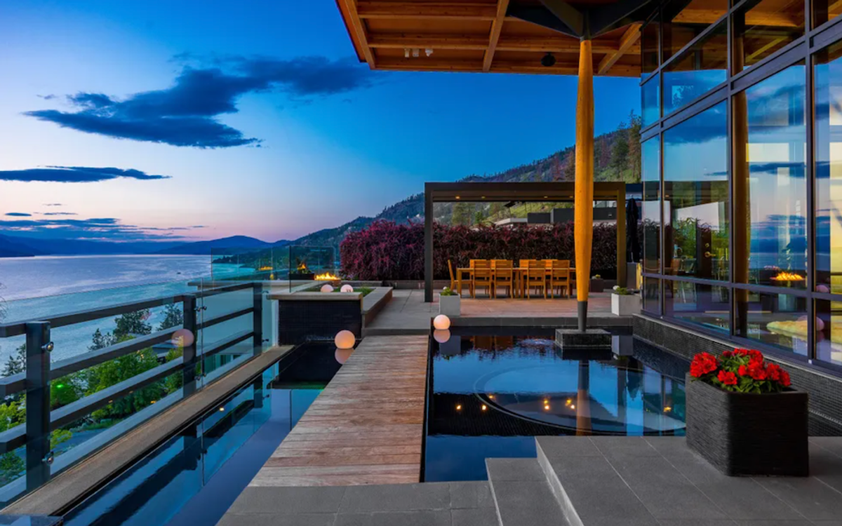 Award-Winning Okanagan Lake Modern Listed In Kelowna