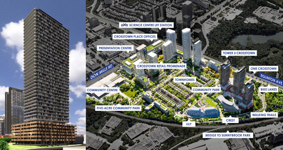 Aspen Ridge Advances 39-Storey Proposal In Crosstown Master Plan
