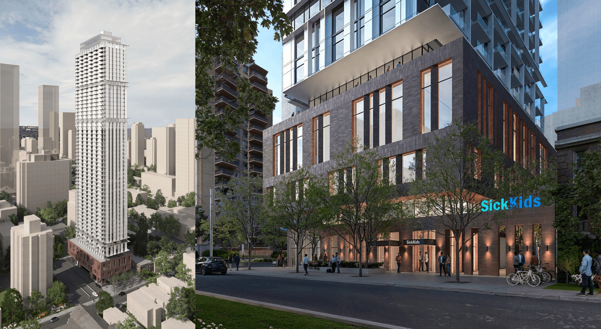 56-Storey Tower Proposed By Minto In Partnership With SickKids