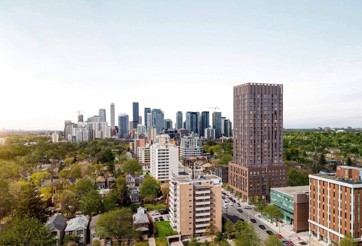 25-Storey Condo From Dez Capital Proposed Steps From Eglinton Crosstown LRT