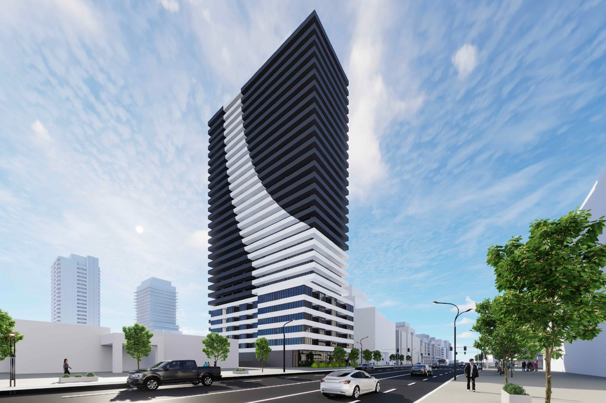 AC Development Bumps Up Sheppard East Proposal To 30 Storeys With Undulating Facade