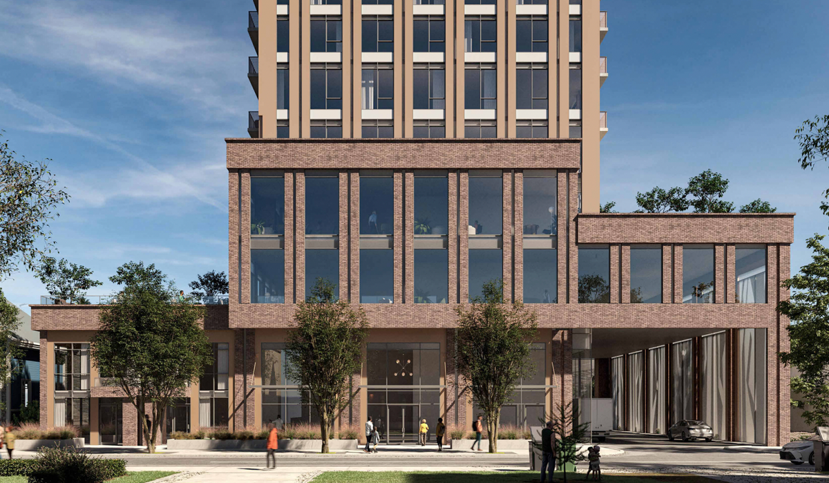 DiamondCorp, BV Realty Propose 48 Storeys Neighbouring Future LRT Stop