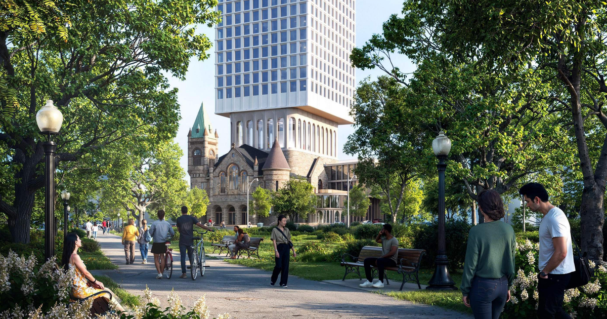 Kindred Works Ups Height On Heritage Church Redevelopment To 48 Storeys