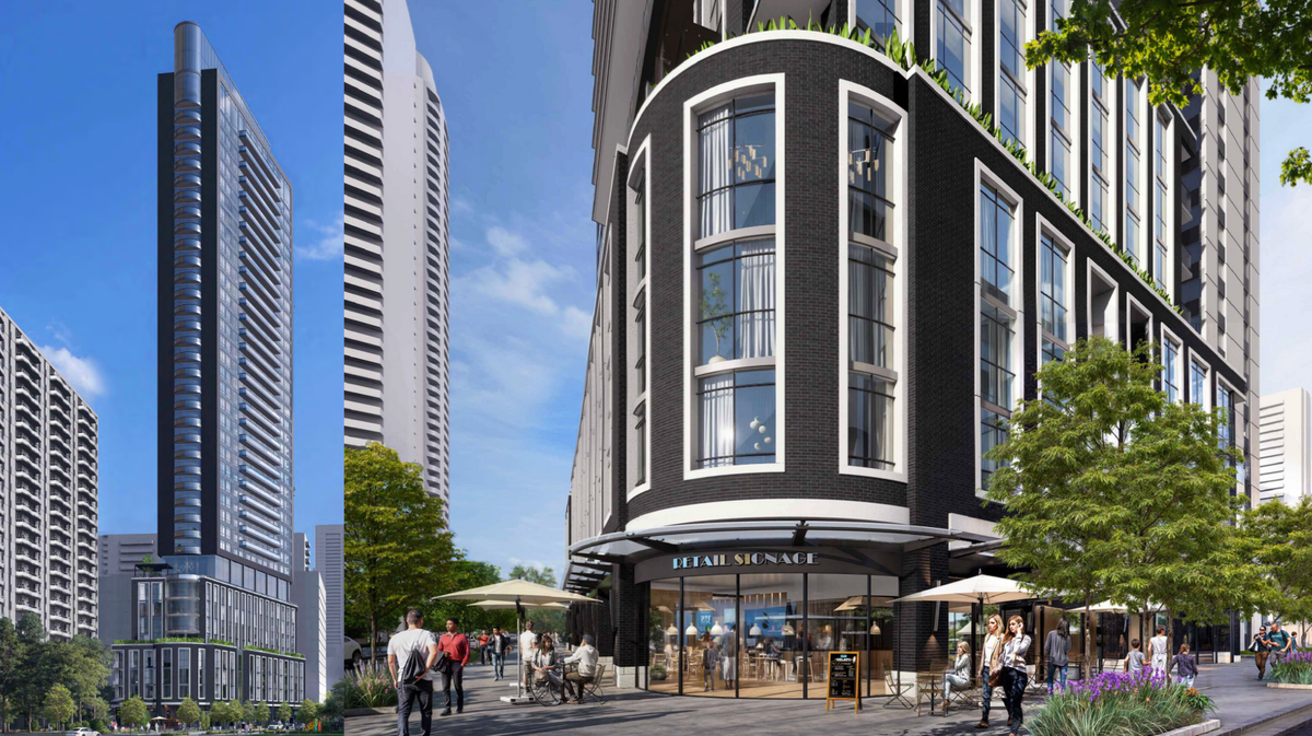 Greatwise Seeks 38-Storey Flatiron On Infill Site Near Sherbourne Station