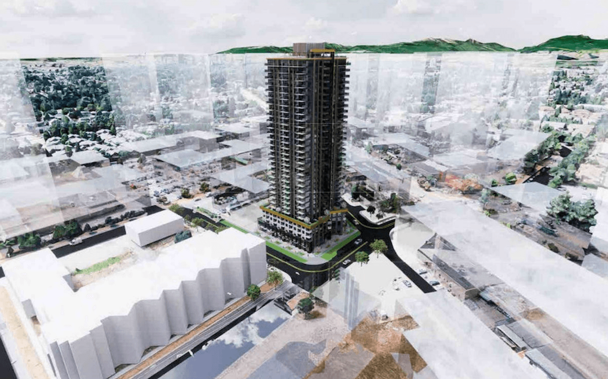 Mixed-Use 31-Storey Tower Proposed Near Future 152nd Street Station In Surrey
