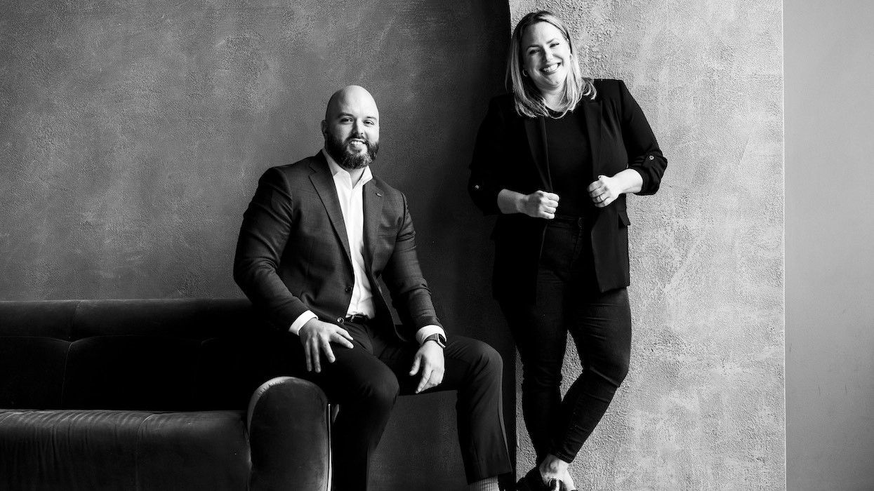Jenny Simon and Shane Little of Sage Real Estate
