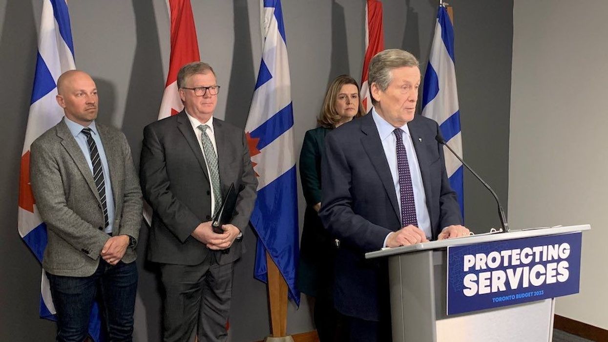 john tory housing budget toronto