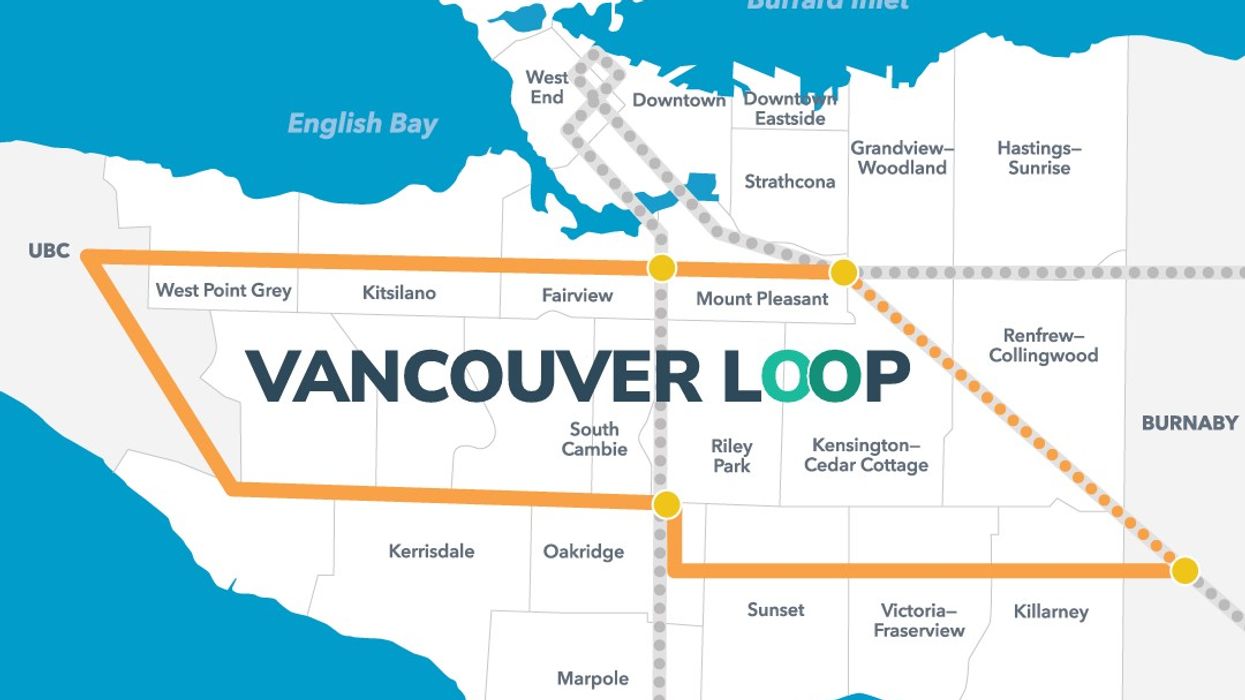 Kennedy Stewart Vancouver SkyTrain Loop
