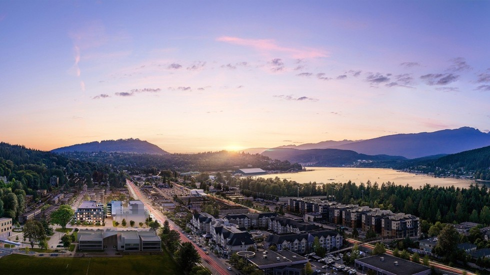 Ksana (left) by Vansoho Development in Port Moody