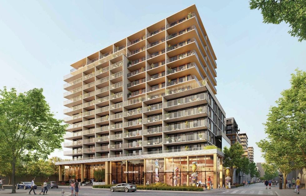 Lansdowne Centre redevelopment, Phase 1A, Parcel 2.