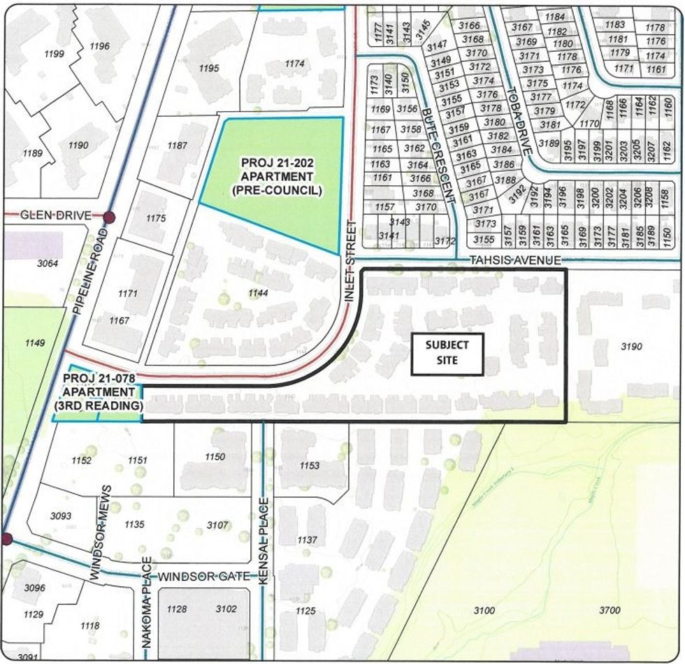 Ledingham McAllister Stratford Wynd Master Plan Site Context Map