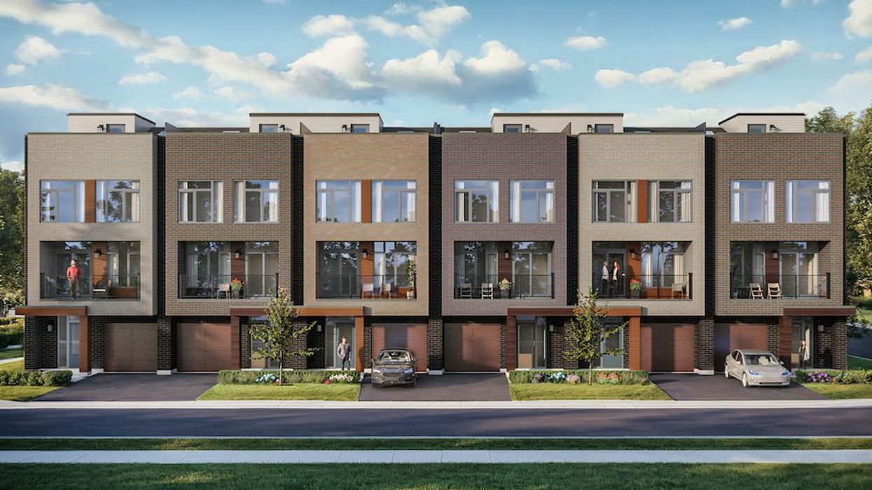 A New Townhome Community Rising Along The Rouge Valley
