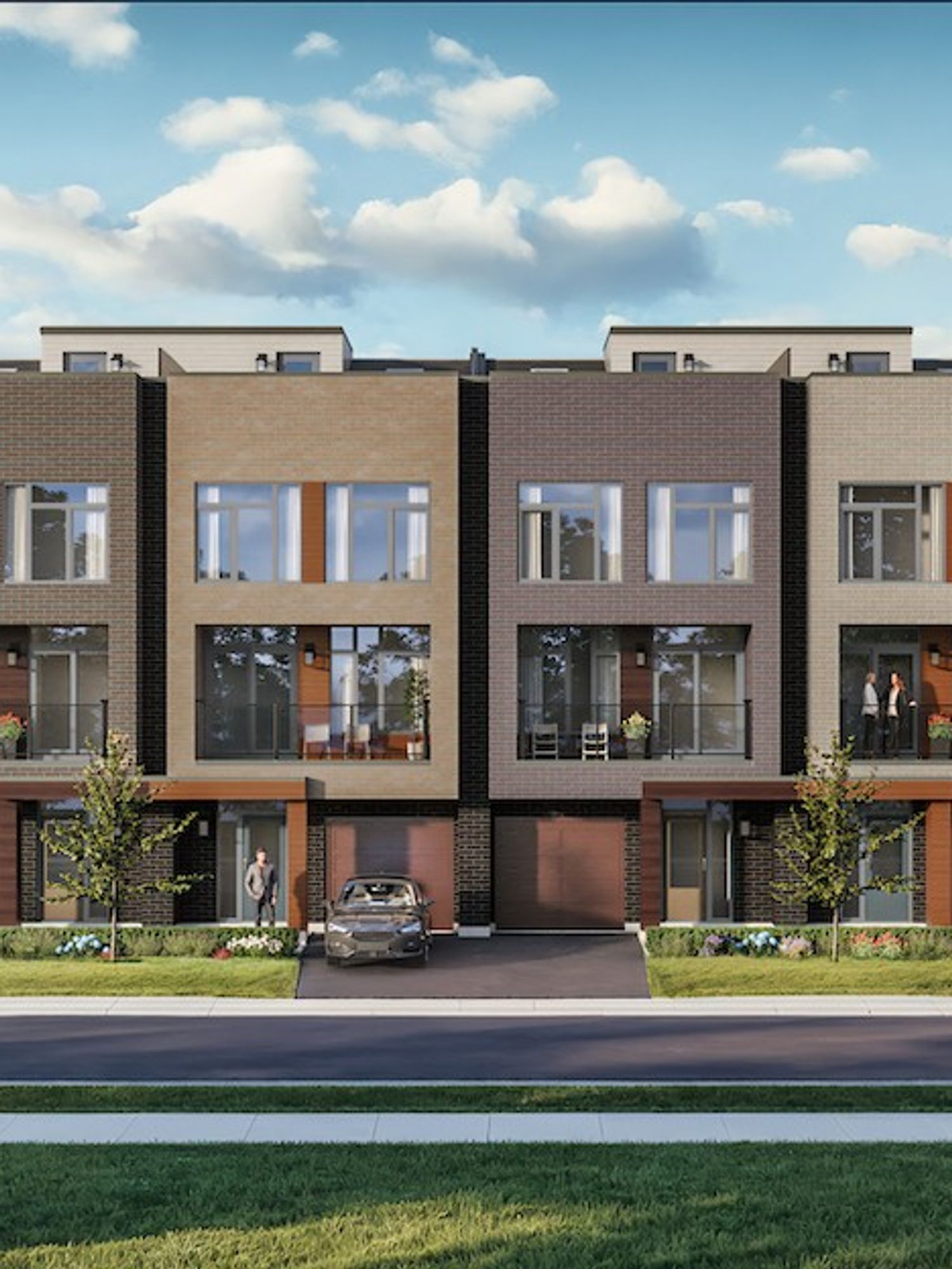 A New Townhome Community Rising Along The Rouge Valley