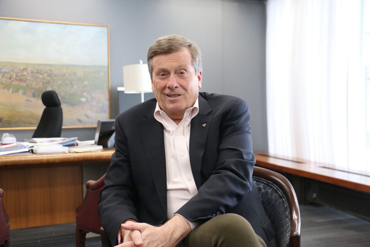 Mayor-elect John Tory