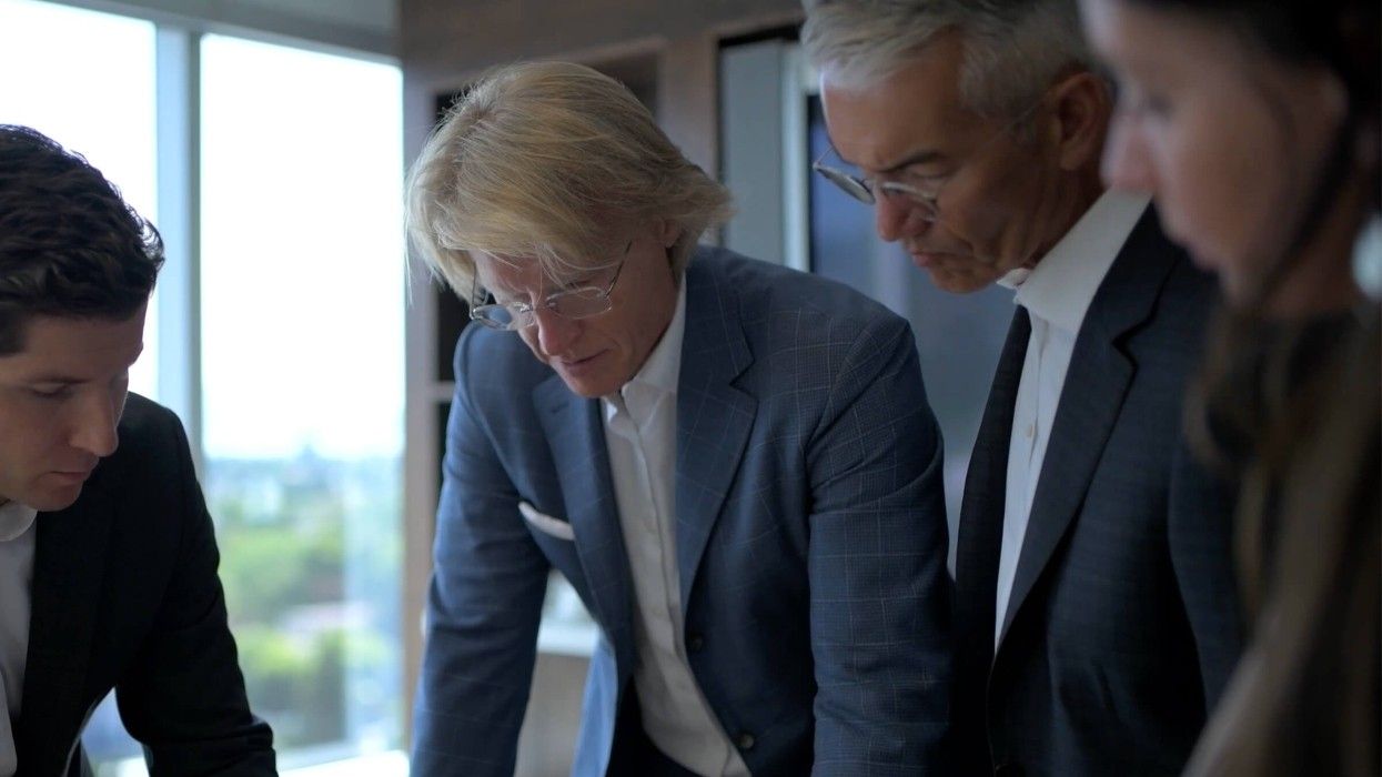 Mission Group Co-Founders Randy Shier (centre) and Jonathan Friesen (centre-right).