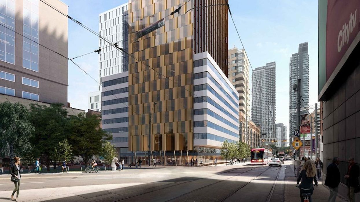mixed-use tower