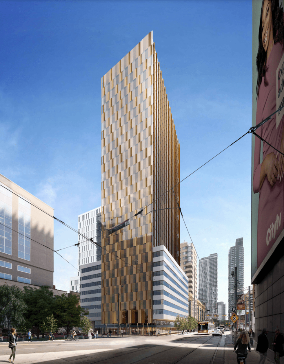 mixed-use tower
