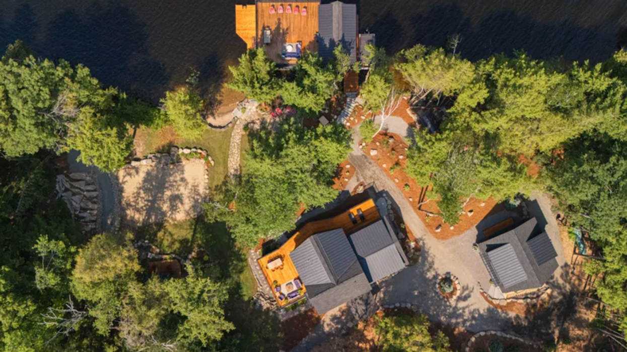 Boathouse, Barrel Sauna, Rooftop Deck: This Muskoka Property Has It All