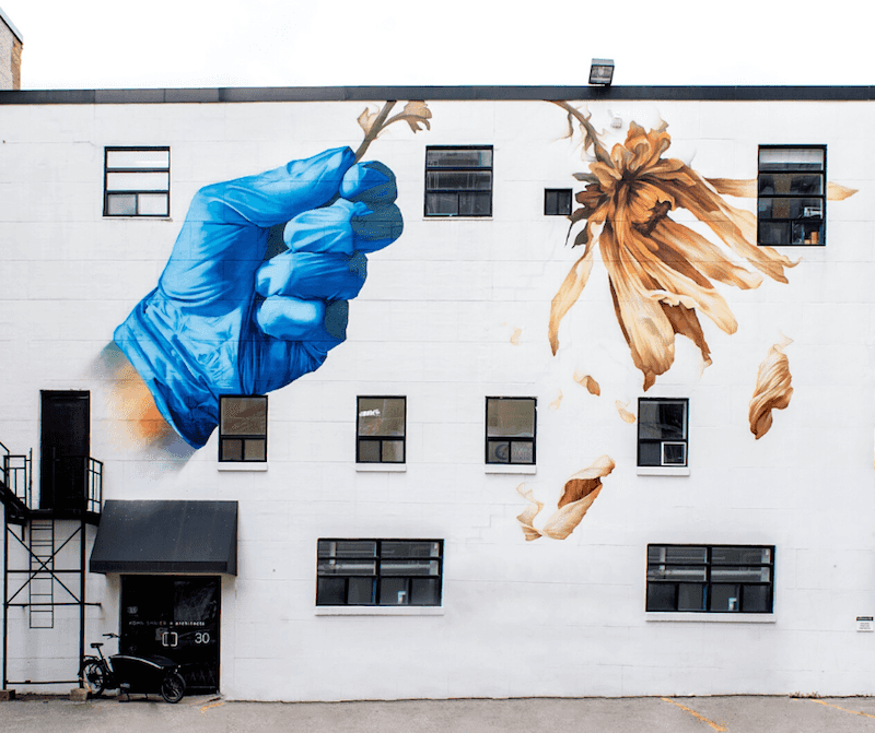 Toronto's COVID-19 Heroes Are Celebrated in a Series of Vibrant Murals