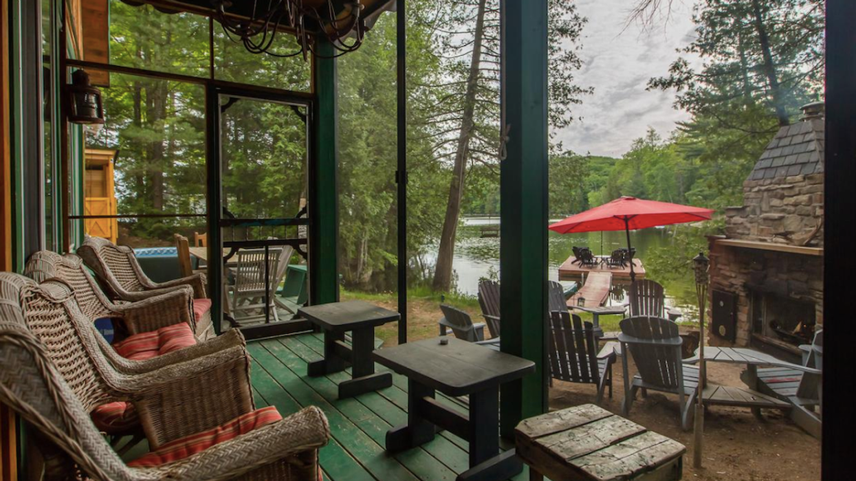 Rent: Four-Season Waterfront Cottage with Sauna Begs You to Visit Haliburton