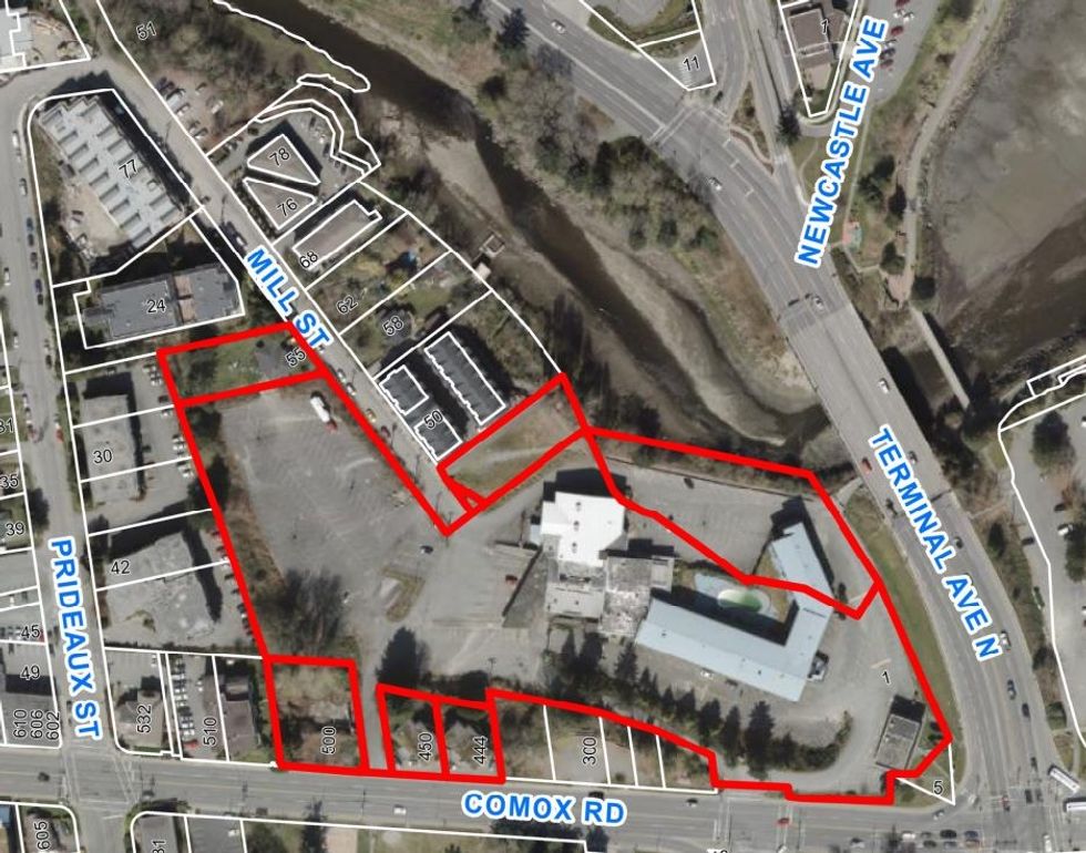 Nanaimo - Howard Johnson Harbourside Hotel Site Map