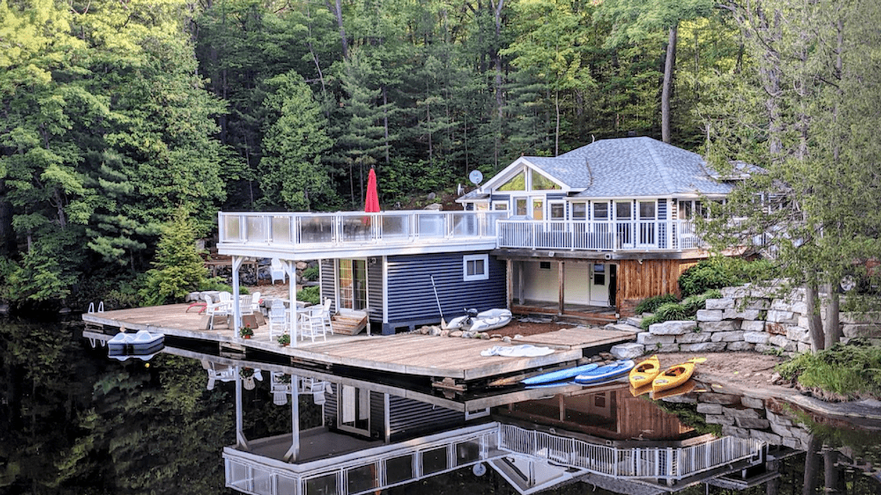 Renovated Rental Cottage in Muskoka is the Perfect Fall Escape
